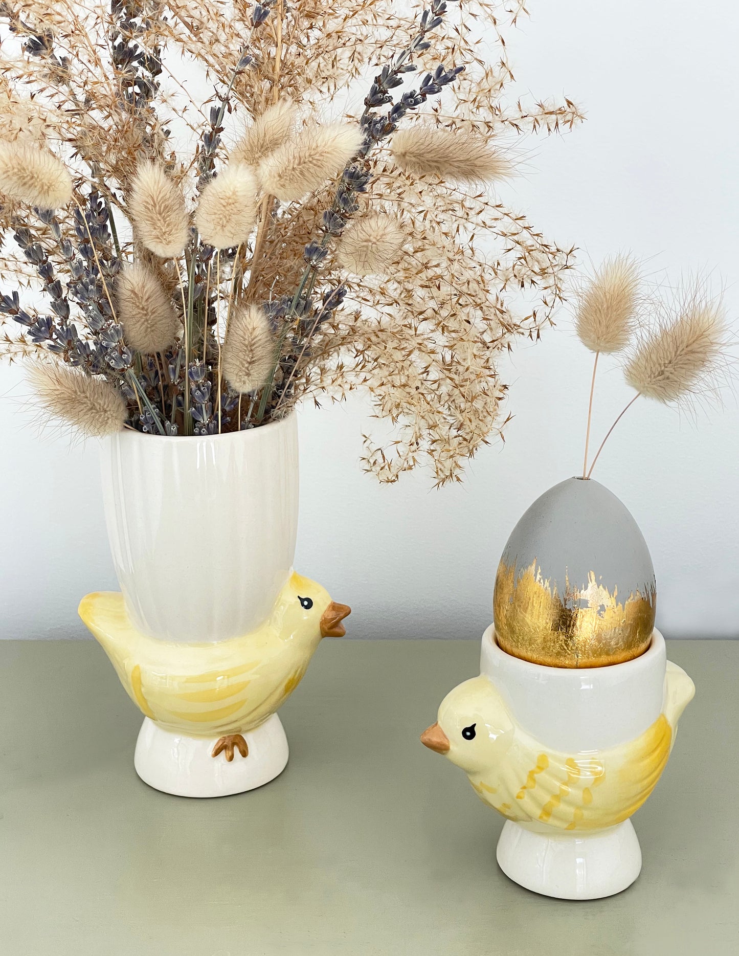 Yellow Chick Ceramic Egg Cup