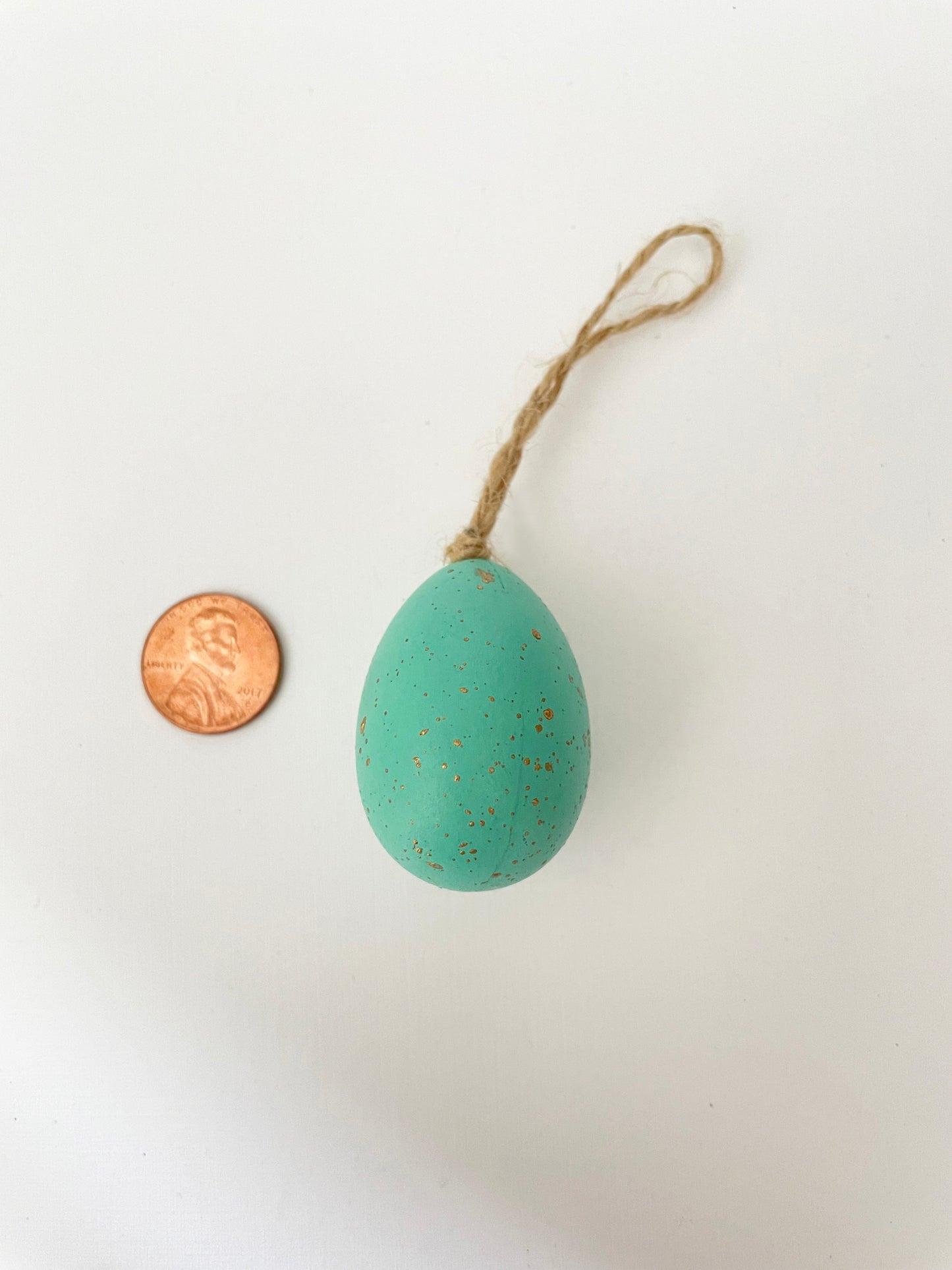 Hanging Robin's Eggs Ornaments - set of 24